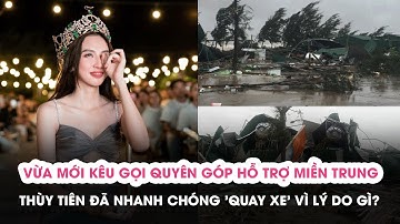 Vừa mới kêu gọi từ thiện, Hoa hậu Thùy Tiên đã nhanh chóng 