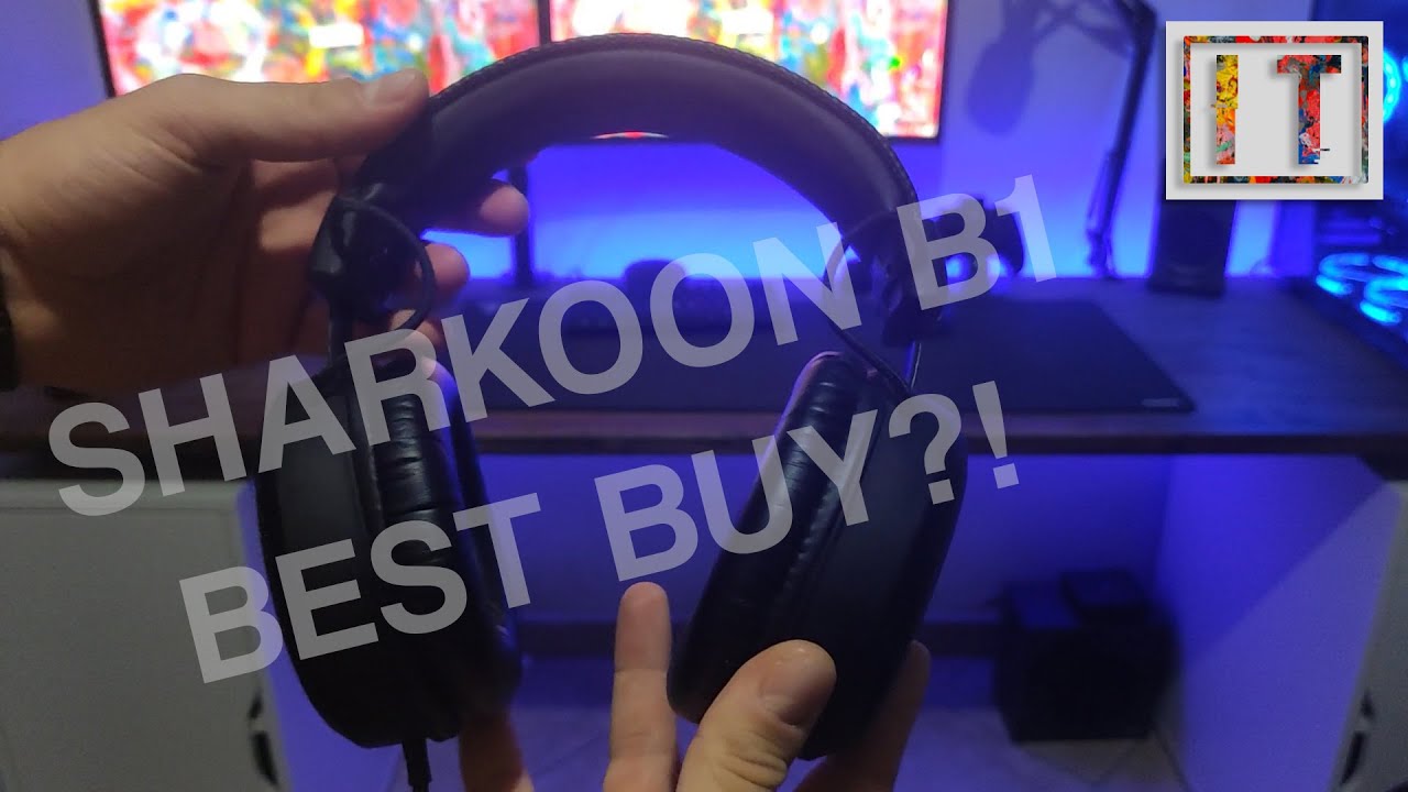 Sharkoon B1 MIGLORI CUFFIE DA GAMING sotto i 40 euro ?! - RECENSIONE -  YouTube