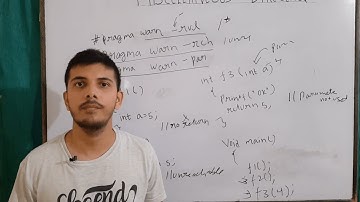 miscellaneous directives in c programming | #pragma | #undef | preprocessor directives : part 4