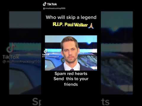 Video: RIP Paul Walker