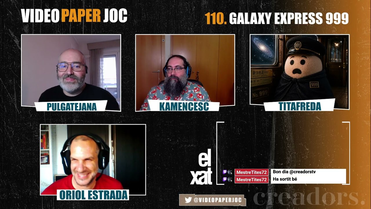 Vídeo, paper, joc | Programa 110: Galaxy Express 999 | creadorstv