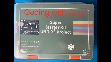 Unboxing the Elegoo Arduino Uno Super Starter Kit and First Sketch