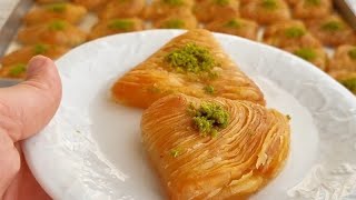 Bu Baklavadan Daha Kolay Ve Gösterişlisini Aramayın Yiyen Herkes Tarifini Istedi Mi̇dye Baklava