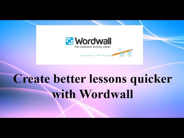 TUTORIAL WORDWALL 