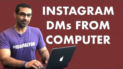 How To Send Direct Messages On Instagram From A Computer - NO MOBILE PHONE NEEDED