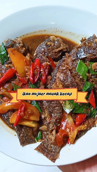 ikan mujaer paling enak dimasak gini #masaksimpel #mujaer #masakkecap #olahanikanmujair #lunchbox