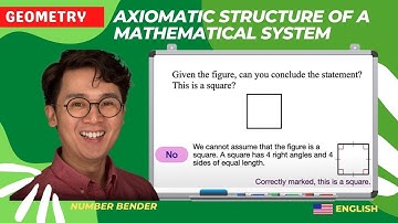 AXIOMATIC STRUCTURE OF A MATHEMATICAL SYSTEM | GEOMETRY