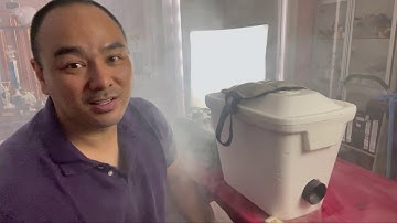 DIY low flying fog effect for parties, halloween and weddings