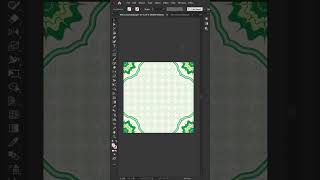 Simple Islamic Square Banner Background