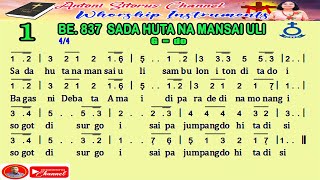 Download Lagu INSTRUMENT NOT BUKU ENDE HKBP NO  837 SADA HUTA NA MANSAI ULI  ( REMIX ) MP3