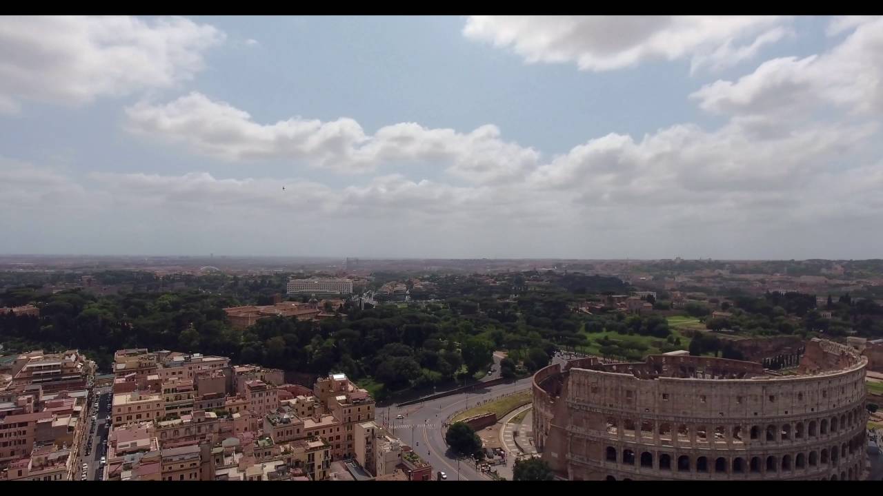 Phantom Roma Rome The City of Love -Dji Phantom 4- - YouTube