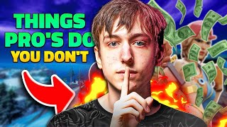Celebrity 5 Things Pros DO That YOU DON'T! PeterBot Pro Tips Wealth