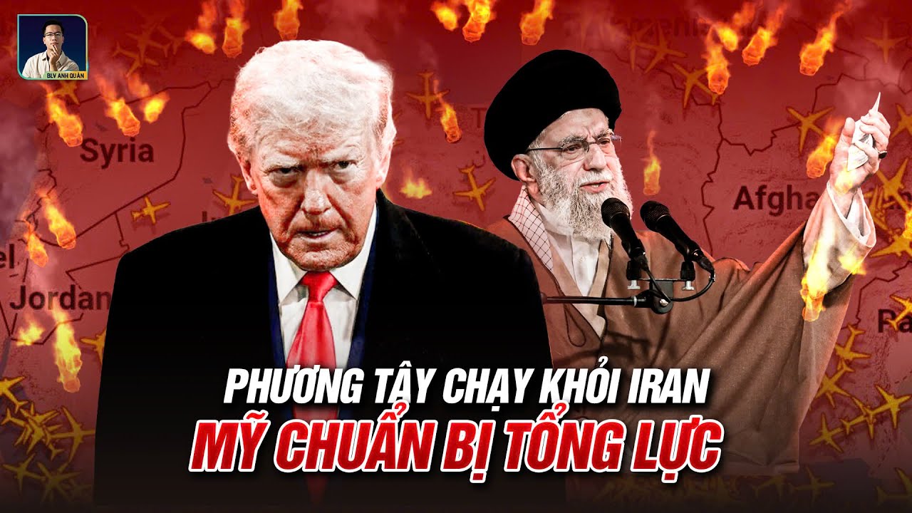 IRAN MỞ LẠI KHÔNG PHẬN, MỸ MANG CẢ TÀU SÂN BAY ĐẾN, SẴN SÀNG ‘SẤM CHỚP’