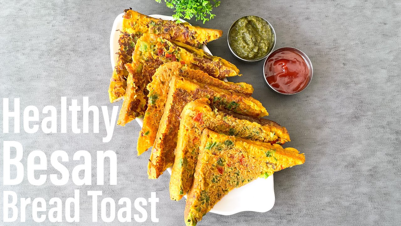 BESAN BREAD TOAST | Besan Toast Recipe | How to make bread besan toast | Best Bites