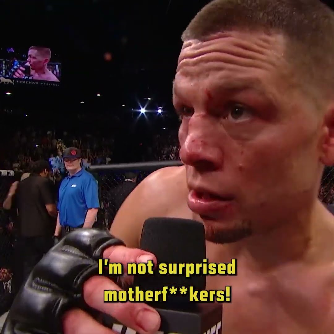Nate Diaz ladies and gentleman ? #ufc