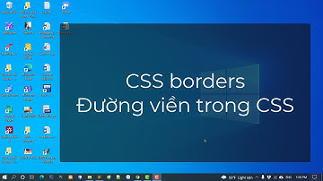 CSS borders - Đường viền trong CSS