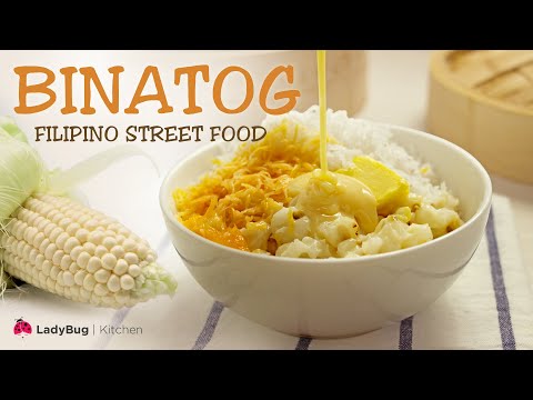 Special BINATOG - Boiled Hominy  White Corn Kernel: Filipino Classic Street Food