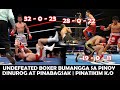 10 UNDEFEATED BOXER PINATIKIM SA PINOY BOXER ANG UNANG TALO AT KNOCK OUT | PINALUHOD SA LUNA