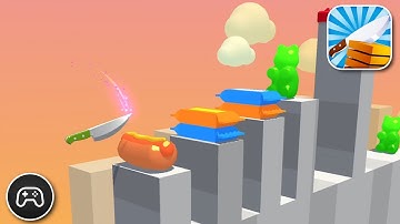 Slice It All - Gameplay Walkthrough Part 39 - Casual Cutting Game Levels 261-263 (iOS, Android)