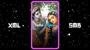 Radha Krishna Love Xml File 💞☹️ || Alight Motion Presets Xml 🖤
