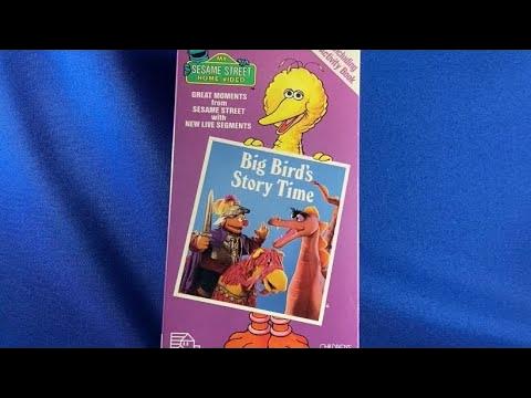 VHS: Big Bird’s Story Time - YouTube