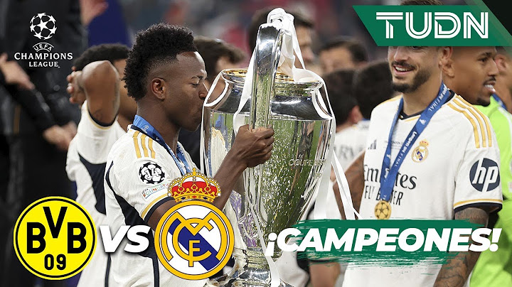 FULL AWARDS LINEUP! REAL MADRID CHAMPIONS | Dortmund 0-2 Real Madrid | UEFA Champions League 2023/24
