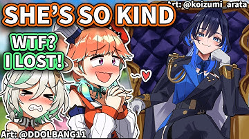 Kiara Gets Humbled by Kronii in Arm Wrestling After She Roasted The Heck Out of Cecilia【Hololive EN】
