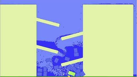 Algodoo water simulation test 2