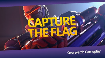Overwatch Gameplay #1 (1080p HD) - Capture the Flag on Ilios Lighthouse with Soldier: 76