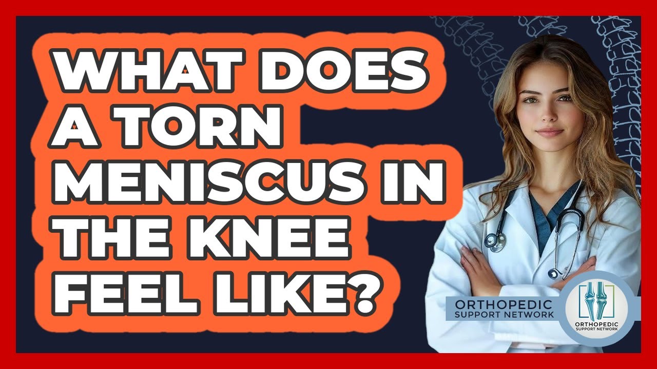 What Does A Torn Meniscus In The Knee Feel Like? - Orthopedic Support Network