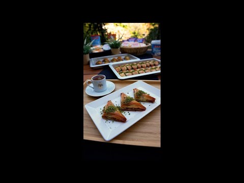 Şöbiyet Tatlı | Baklava | Türkischer Kaffee | Turkish Coffee | Türk Kahvesi - #Shorts - Umihito