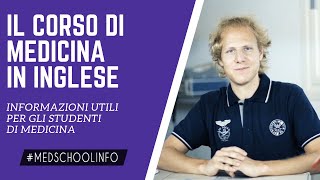 LE 9 COSE DA SAPERE SUI CORSI DI MEDICINA IN LINGUA INGLESE (E 3 CONSIGLI PRATICI) - #medschoolinfo