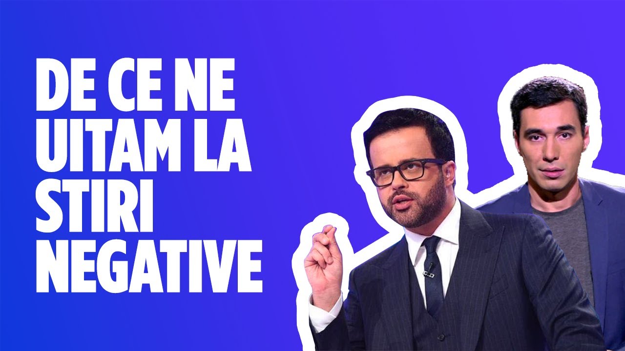 De ce ne uitam la stiri negative
