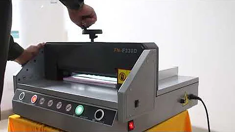 E330D Desktop A3 Electric paper cutter cutting machine