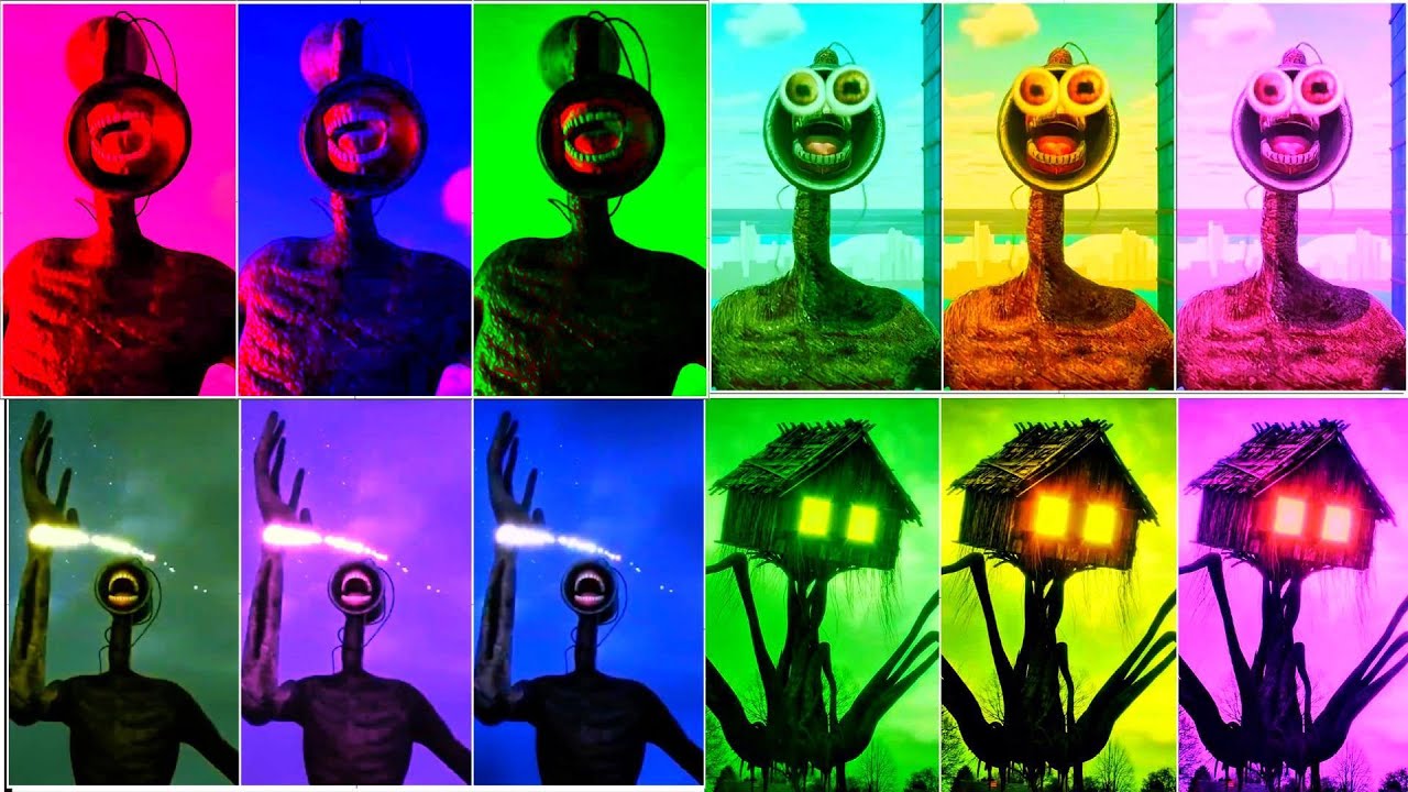 Siren head megamix coffin dance meme song cover siren head mega colour battle coffin dance