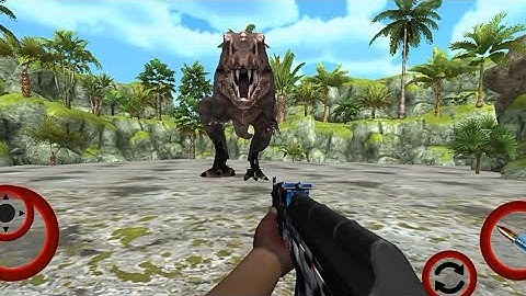 Dinosaur Hunter Games 2021 _ Dino Bloody Island Android ios Gameplay #1