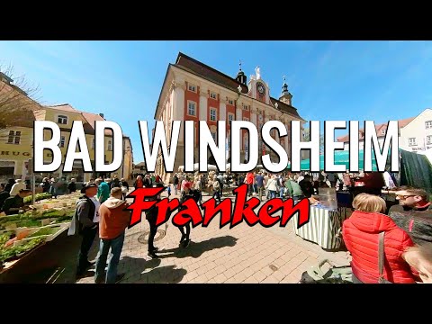 Bad Windsheim in Franken  4K🎥🇩🇪