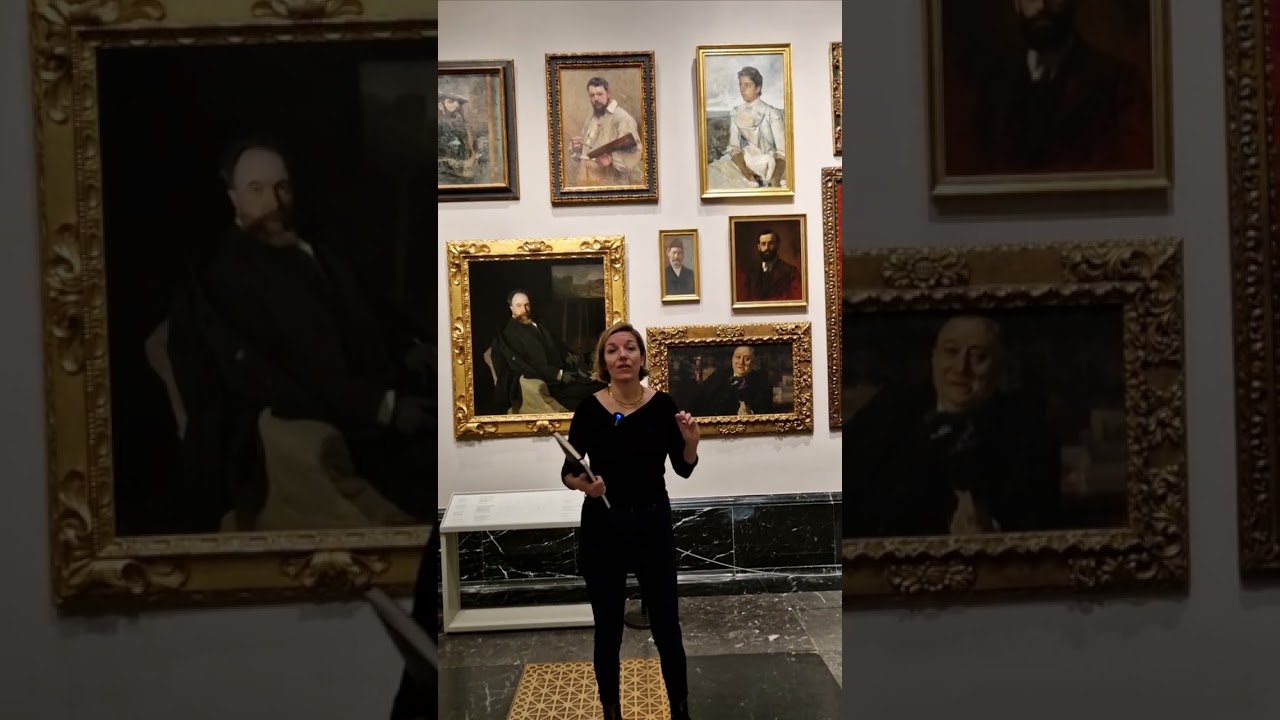 An Artist by Aurelia Navarro Moreno, 1906. Recorded on May 21, 2025