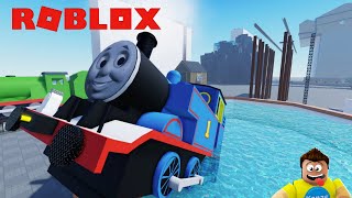 Epic Roblox Thomas Train Pool Crash & Swim Adventure Roblox Gameplay Konas2002
