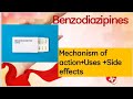 Benzodiazipines||MOA||Uses|Toxicity #sedative #hypnotic #hypnotherapy #benzodiazepines #chemotherapy