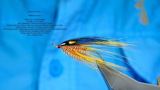 Tying the Peacock Spey (Steelhead/Salmon Fly) by Davie McPhail