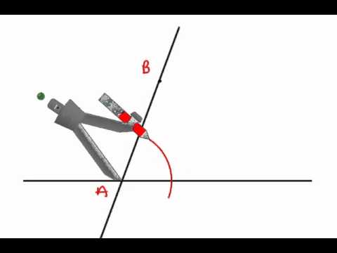 Geometry Constructions 7 Parallel Lines By Alternate Interior Angles