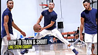 How Steph Curry Works On His Shot \& Game! Exclusive Look On How The Best Shooter EVER Trains!