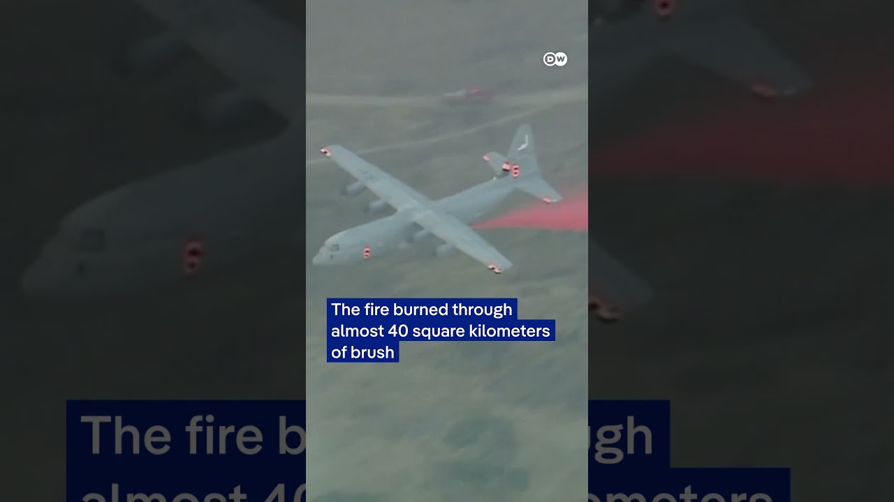 New wildfire forces tens of thousands to evacuate North of Los Angeles | DW News