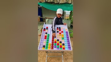 Hard Testing IQ Player Solve puzzle color ball game Brian Training Smart #challenge #challengevideo