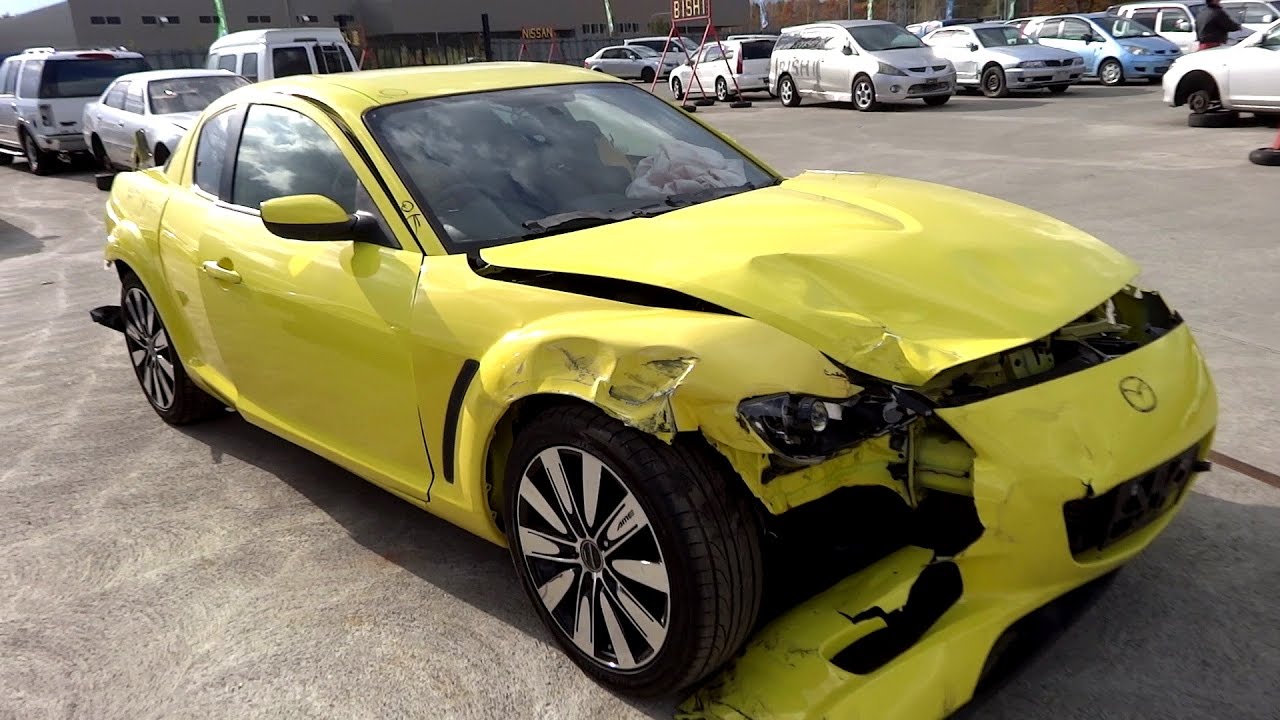 ✈ MAZDA RX8 Junkyard car マツダ RX8 ジャンクヤードカー - YouTube