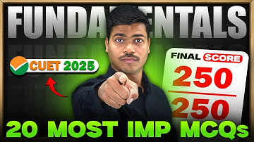 20 Most important Questions | Fundamentals of Partnership | ACCOUNTS DOMAIN CUET 2025. MUST DO THESE