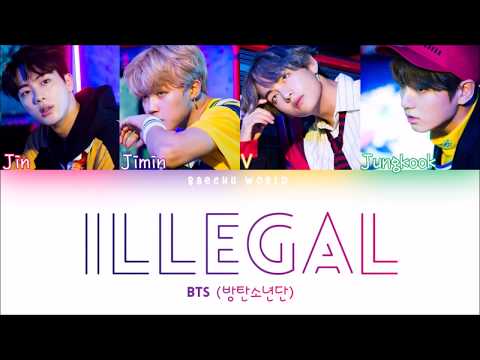 BTS (방탄소년단) - Illegal/Dimple (보조개) (Color Coded) (Han/Rom/Eng)