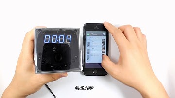 1080P Cube clock wifi hidden camera