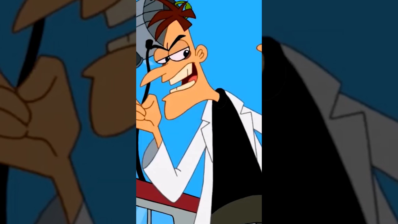 Doofenshmirtz Vs Two Brains : what if trailer #phineasandferb #wordgirl @Dantible #vs #edit